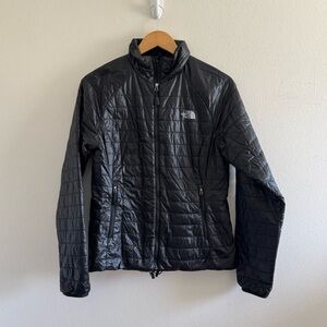The North Face Black Quilted Puffer Jacket size Small